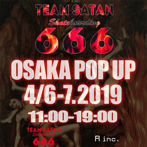 Team Satan Pop Up-2019.4.6 OSAKA-0